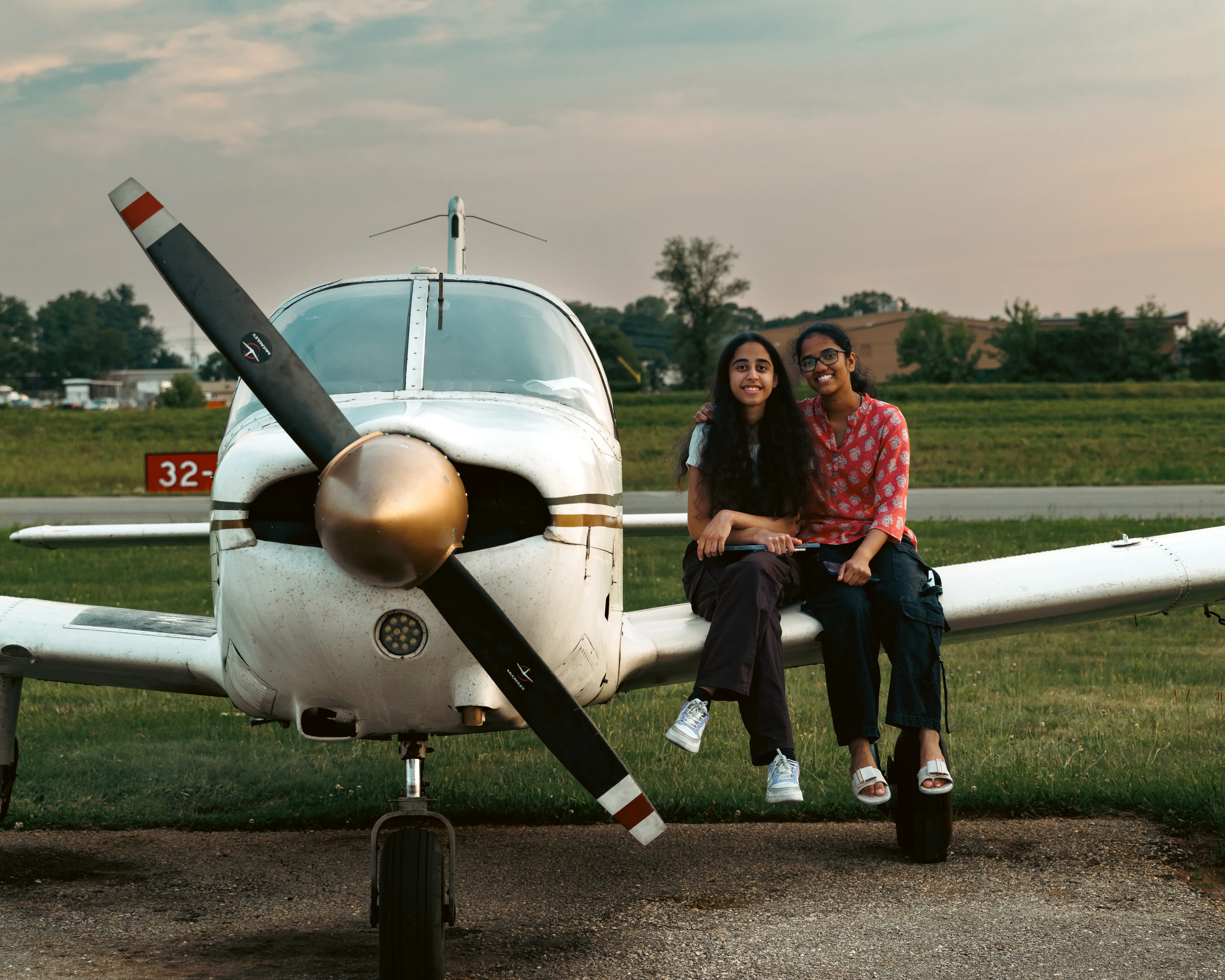 Commercial pilot certification flight