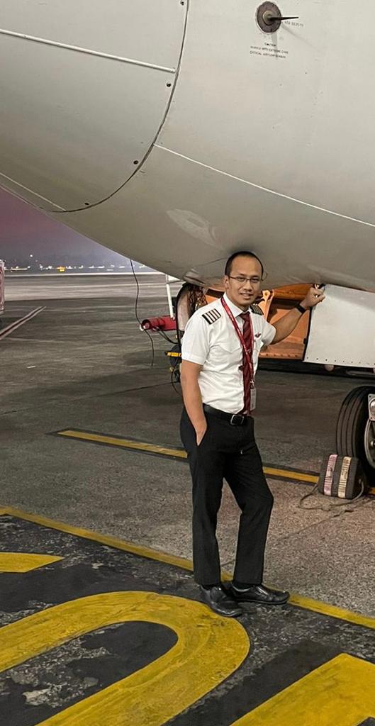 Portrait of Capt. Alton Nongthombam