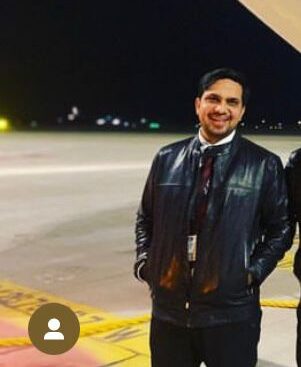 Portrait of Capt. Deepak Choudhary