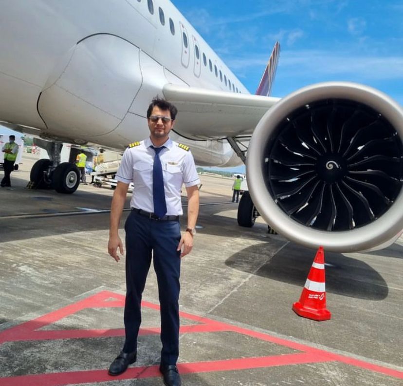 Portrait of Capt. Lomash Sharma