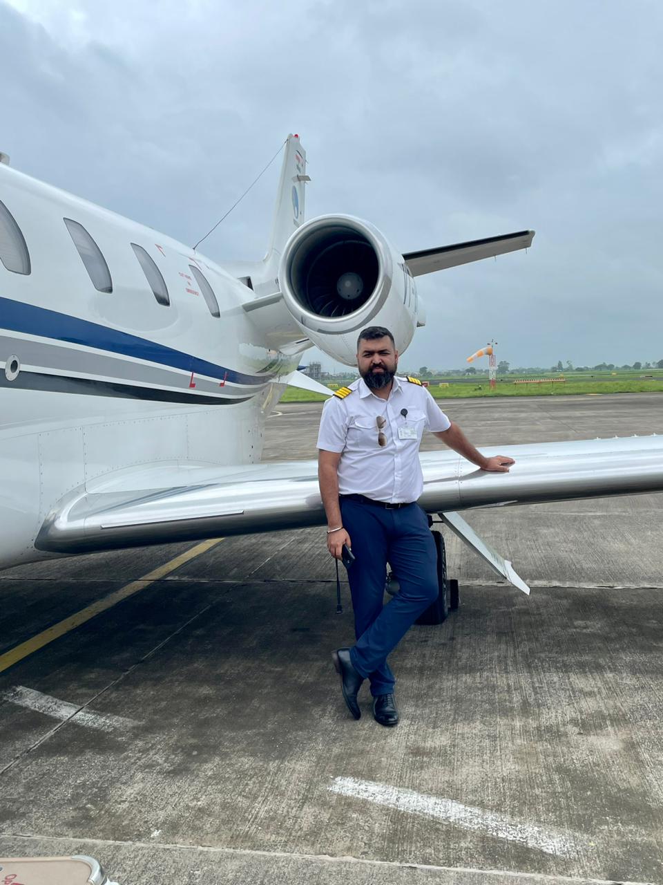 Portrait of Capt Saril Jurani