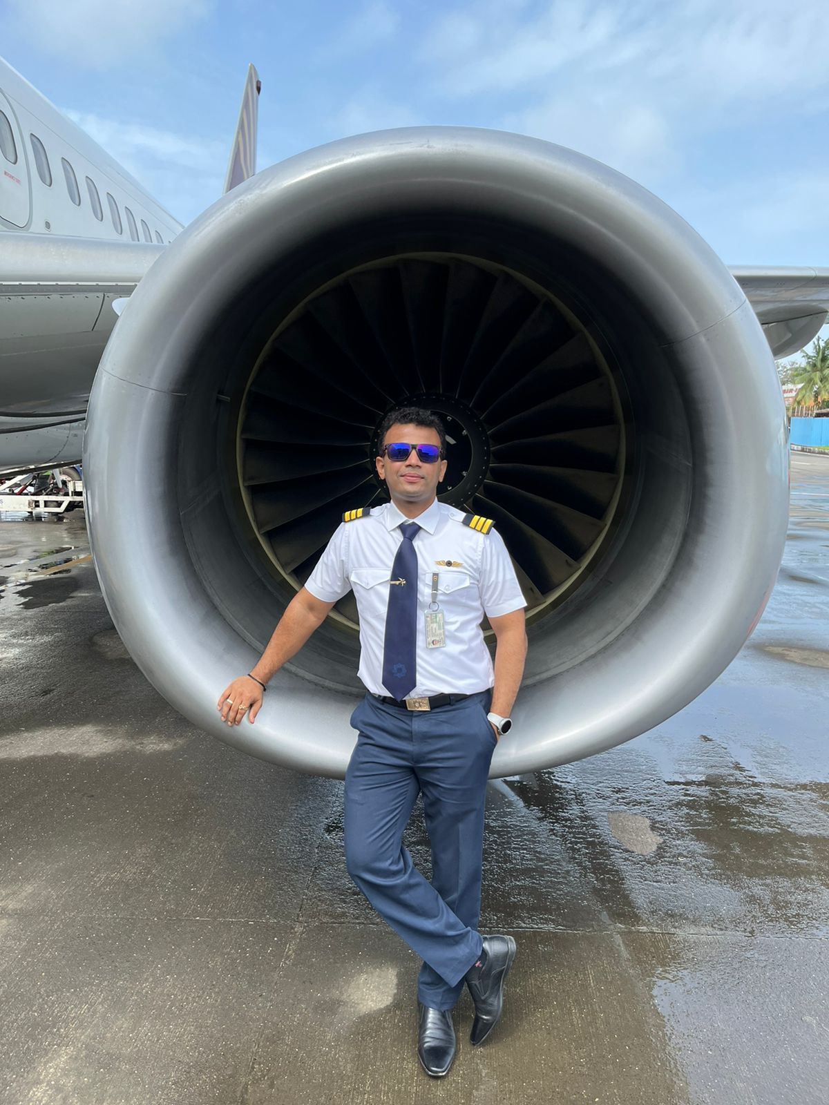 Portrait of Navin Chandra Pagad